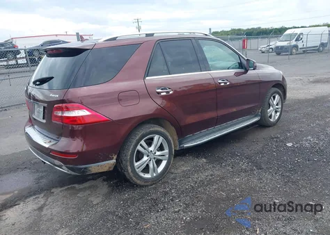 2013 Mercedes-Benz Ml 350 4Matic from USA, damaged, VIN 4JGDA5HB5DA161621